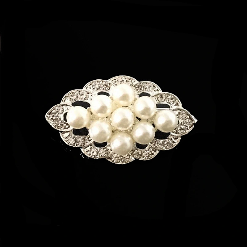 Unique small styles pearl pearl jewelry brooch for wedding gift
