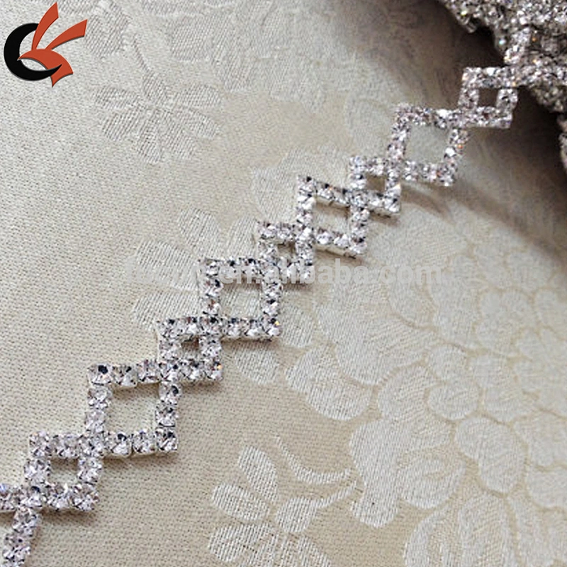 wholesale Bridal Sash crystal rhinestone trimming for dress