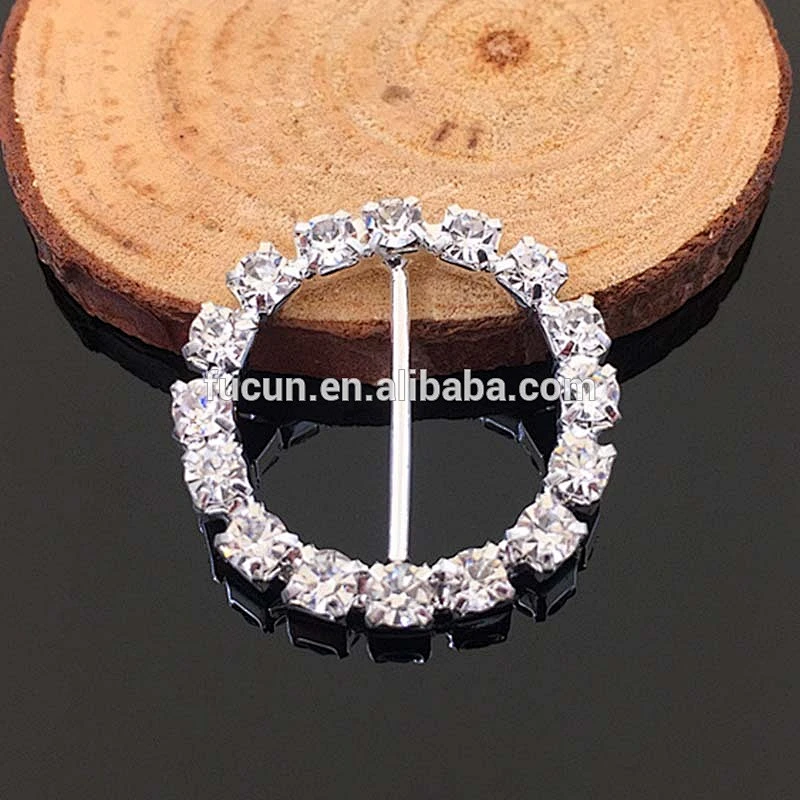 fashion wedding invitations decoration bling crystal buckles for chair sash