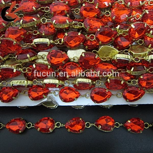 wholesale teardrop acrylic rhinestone trimming