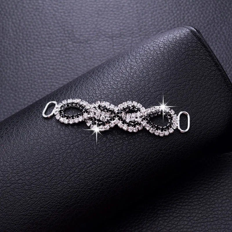 New Design bling Crystal Rhinestone bikini buckle Bikini Connectors wholesale