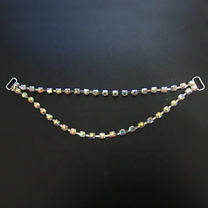 Wholesale Hanging Pendant Bikini Crystal Rhinestone Competition Bling Bikini Connector