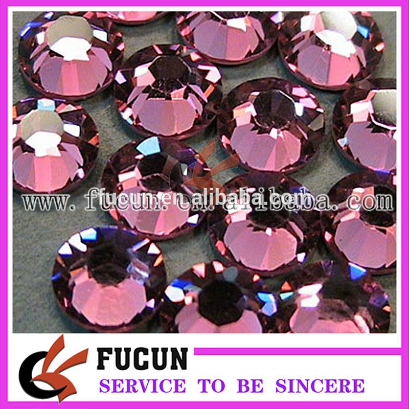 hot fix colorful flat back rhinestone wholesale with ,korean quality and China quality