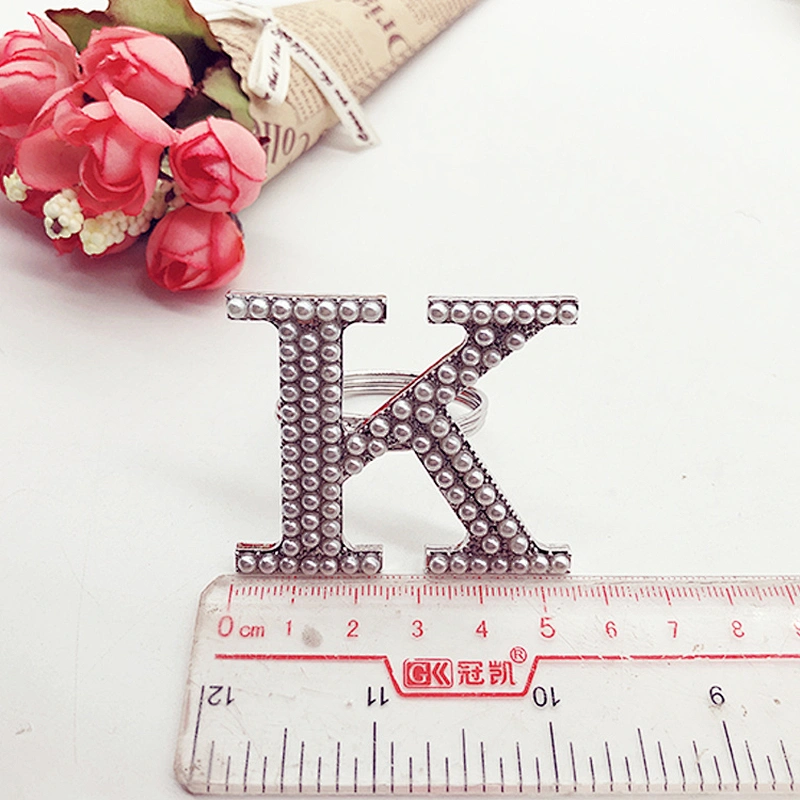 factory metal zinc alloy napkin rings for wedding hotel decoration