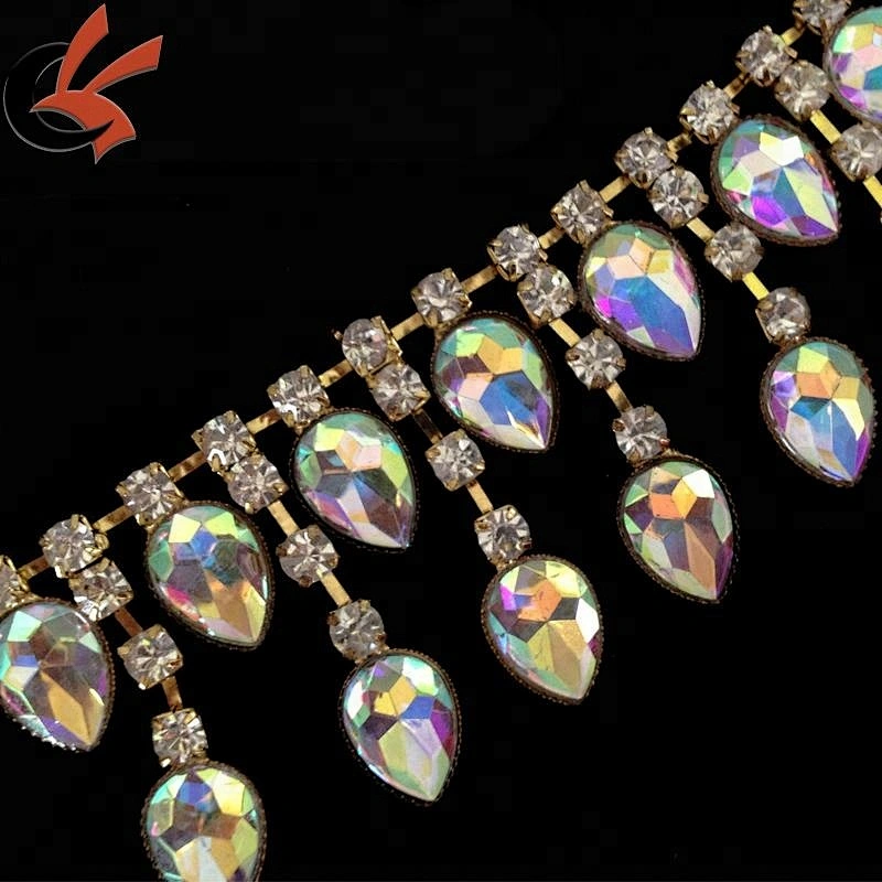 HANDMADE Craft New A Grade Luxury Rhinestone Trim Diamante Chain