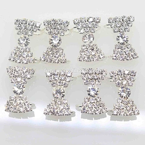 factory new design rhinestone decorative metal jewelry buckles wholesale