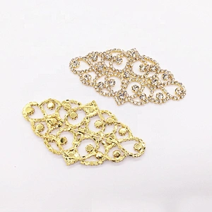 Wedding Supplies Wholesale Decorative Crystal Rhinestone Bridal Bulk Ribbon Wrap Applique
