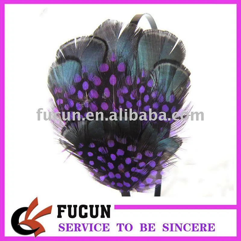 fashion children feather hair headband