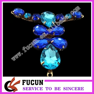 wholesale decorative acrylic shoe buckles for sandals shoe ornaments/guangzhou metal shoe buckles