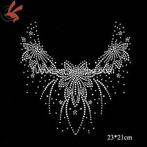 Wholesale Custom Rhinestone Transfer Hot Fix Strass Motif