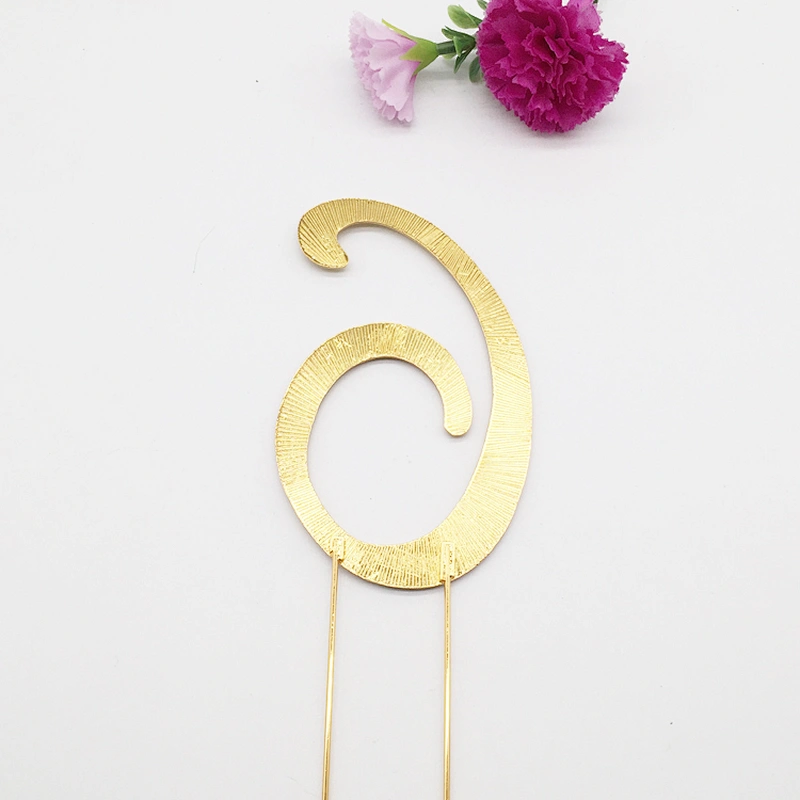 Birthday Decorations Gold Rhinestone Crystal Wedding Number Cake Topper