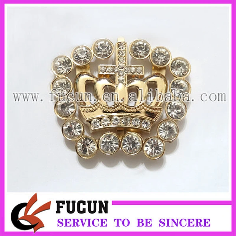 wholesale decorative acrylic shoe buckles for sandals shoe ornaments/guangzhou metal shoe buckles