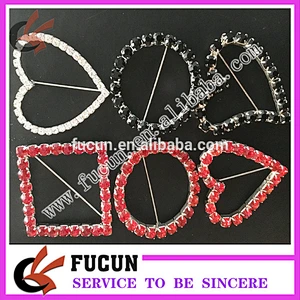 Fashion various style decorative rhinestone buckle for wedding invitation