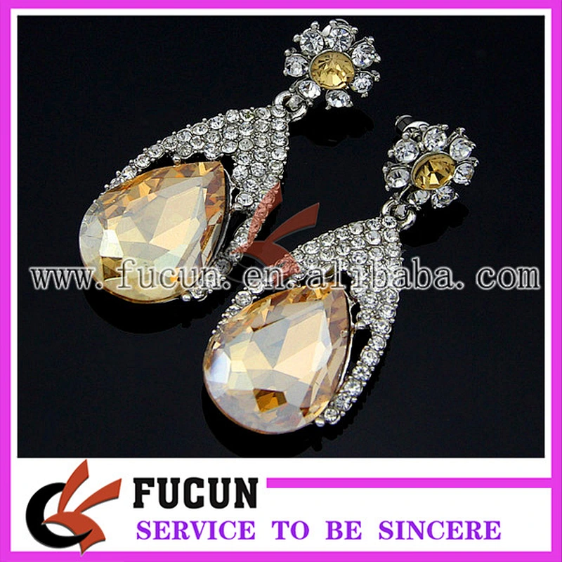 latest fashion topshop high quality design silver plated earring jewelry
