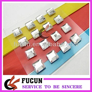 176pcs x 4mm Clear Rhinestone Self Adhesive Acrylic Gems Sticker on Crystals