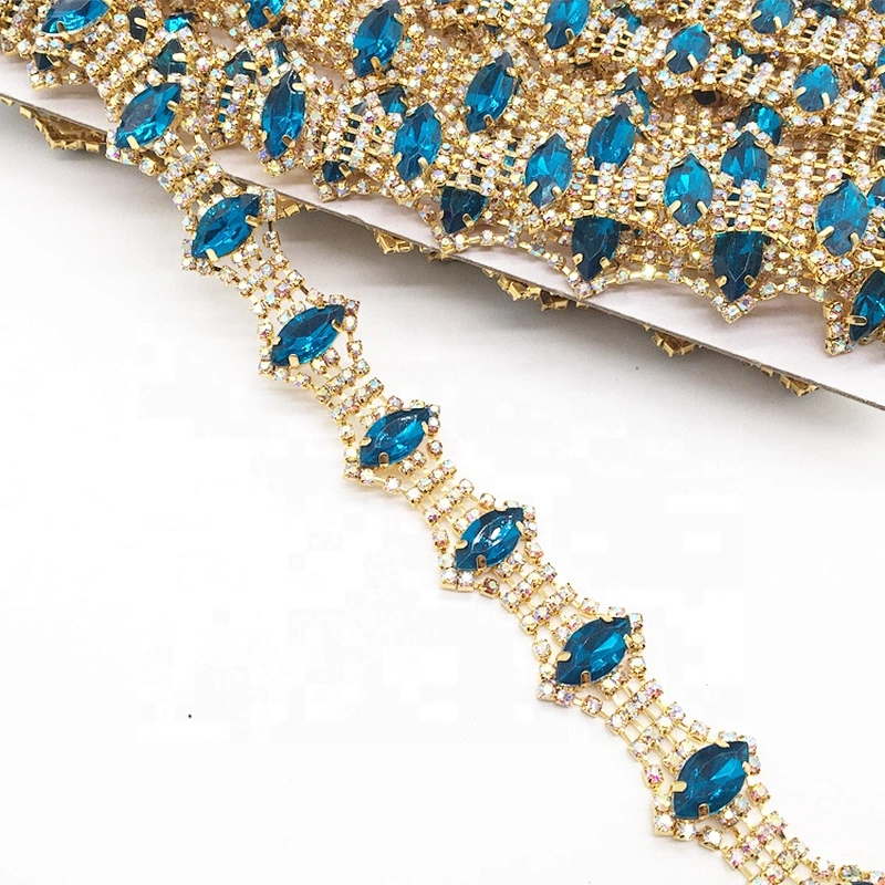 Garment Use Rhinestones Type Crystal Main Stone Body Jewelry Trimmings For Clothing Decoration