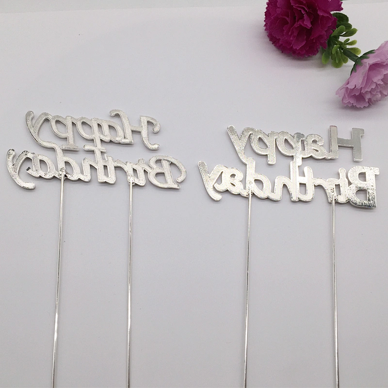 party cake decor happy birthday rhinestone cake topper