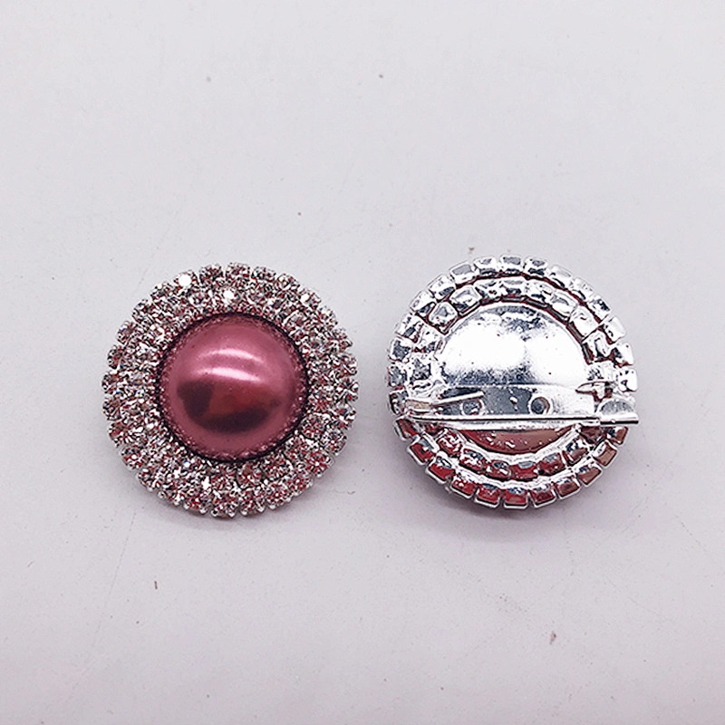 fashion Ornaments Zircon crystal  rhinestone  pearl  brooch women