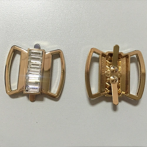 China shoe manufacturer ornament metal shoe buckle for ladies shoe accessories