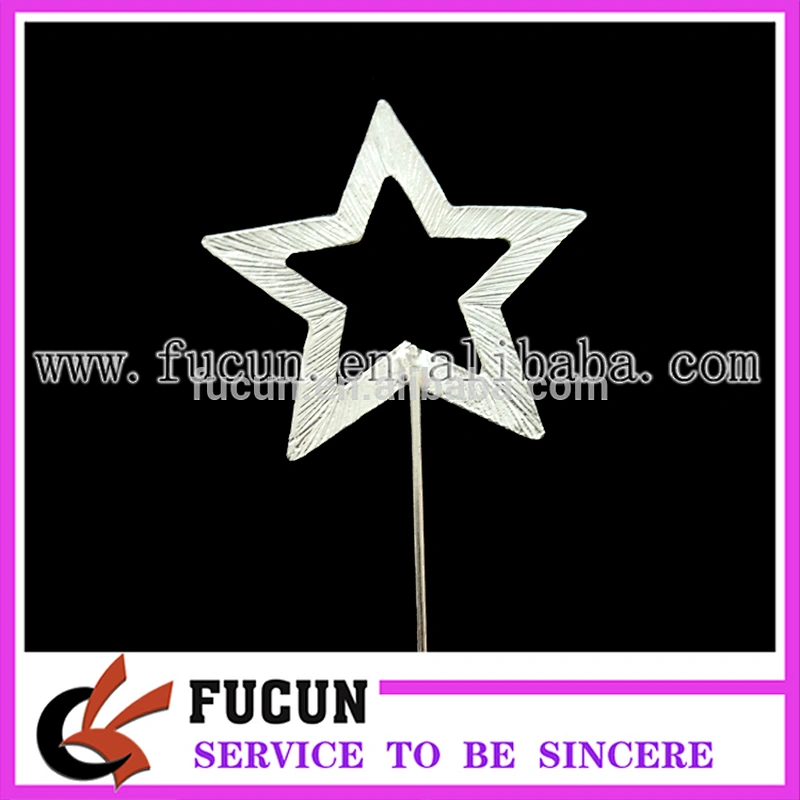 popular 2017 hot sell crystal diamond rhinestone star cake toppers party supplies guangzhou