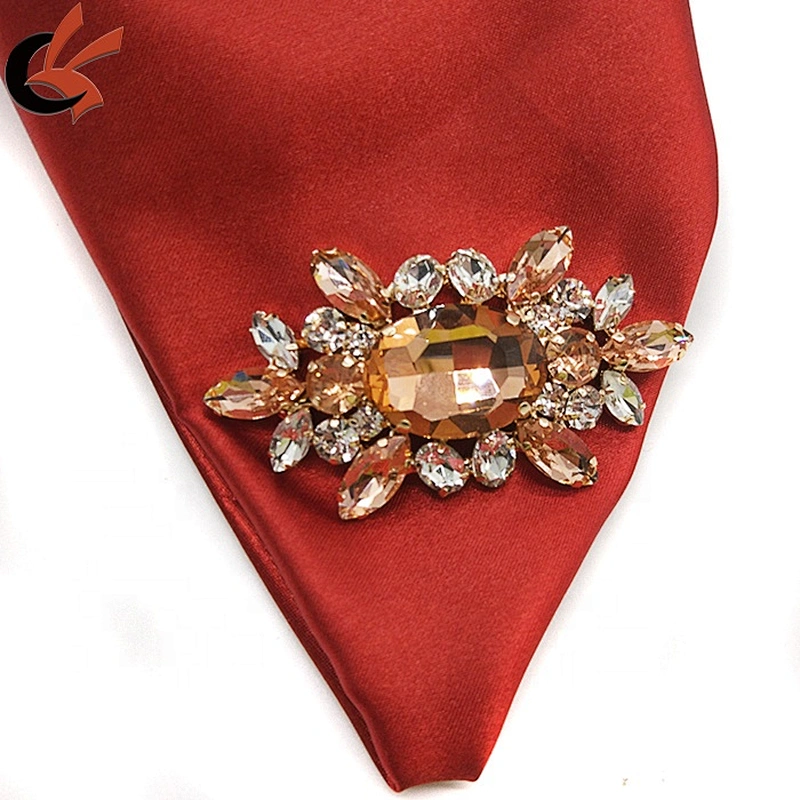 New arrival fashion crystal rhinestone shoe buckles shoe accessories