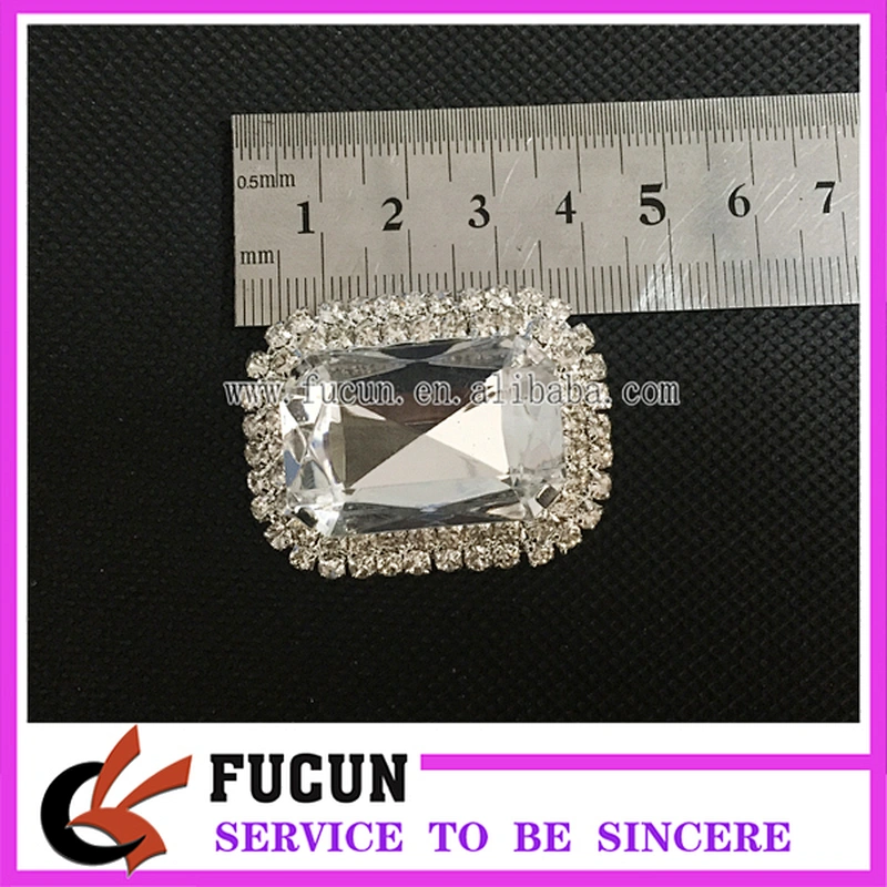 jewelry factory fashion cheap rhinestone sandal buckle shoe decorative crystal buckle