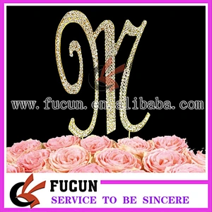 Gold Or Silver Frozen Wedding Favors Rhinestone Cake Toppers For Wedding Centerpieces