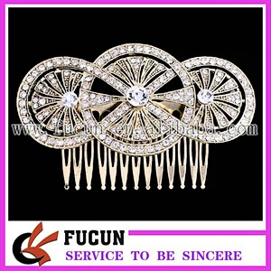 Bridal Accessories Wedding Jewelry Rhinestones New Crystal Hair Comb