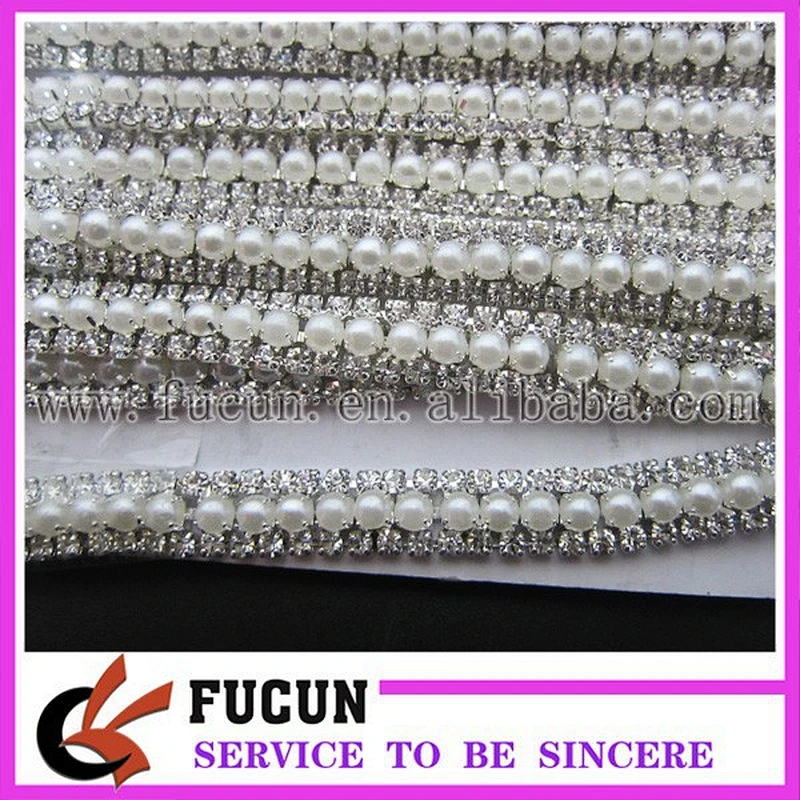 rhinestone cup chain for garment