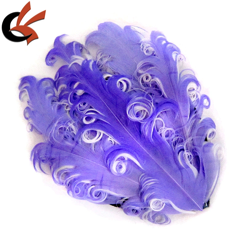 nagorie feather headbands goose curly feather pads for baby headband