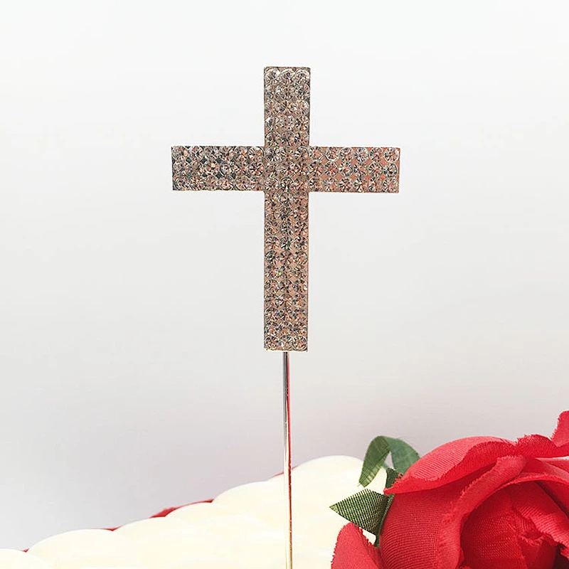 China hot sale Crystal Wedding Cake Topper for Bridal Anniversary