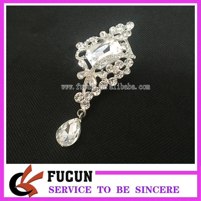 Spring Best Selling Crystal Vintage Brooch Beautiful Women Rhinestone Brooch for sale