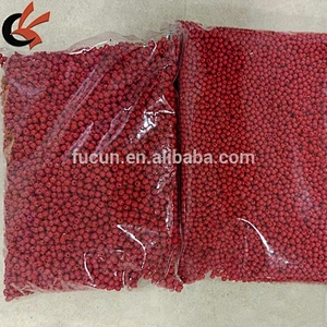 loose hot pink plastic bead for garment
