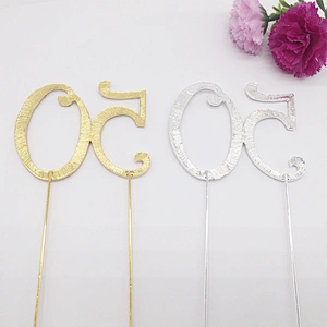 Hot Sale Cake Accessory Event & Party Cake Decoration 50th Birthday Cake Topper