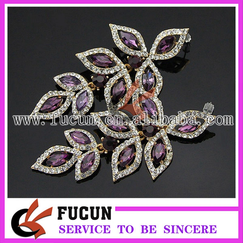 latest fashion leaves design gold plated earring jewelry wholesale
