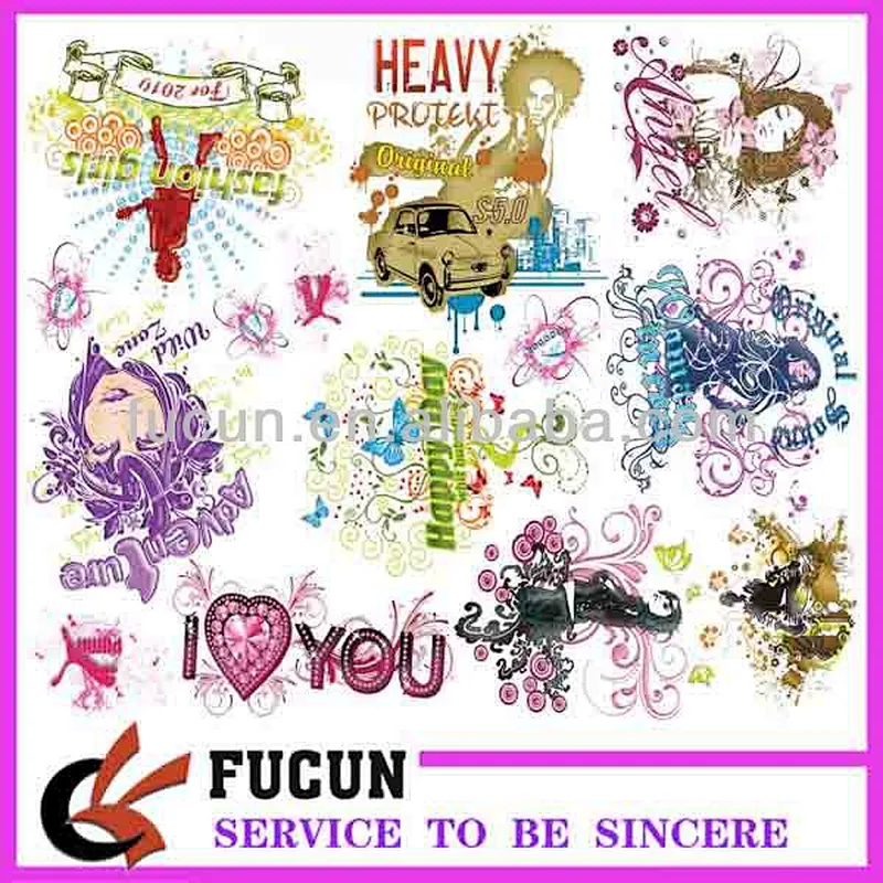 high quality heat transfer print,heat transfer product for clothes