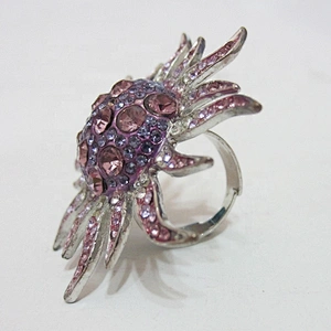 latest custom made antique octopus ring design napkin holder