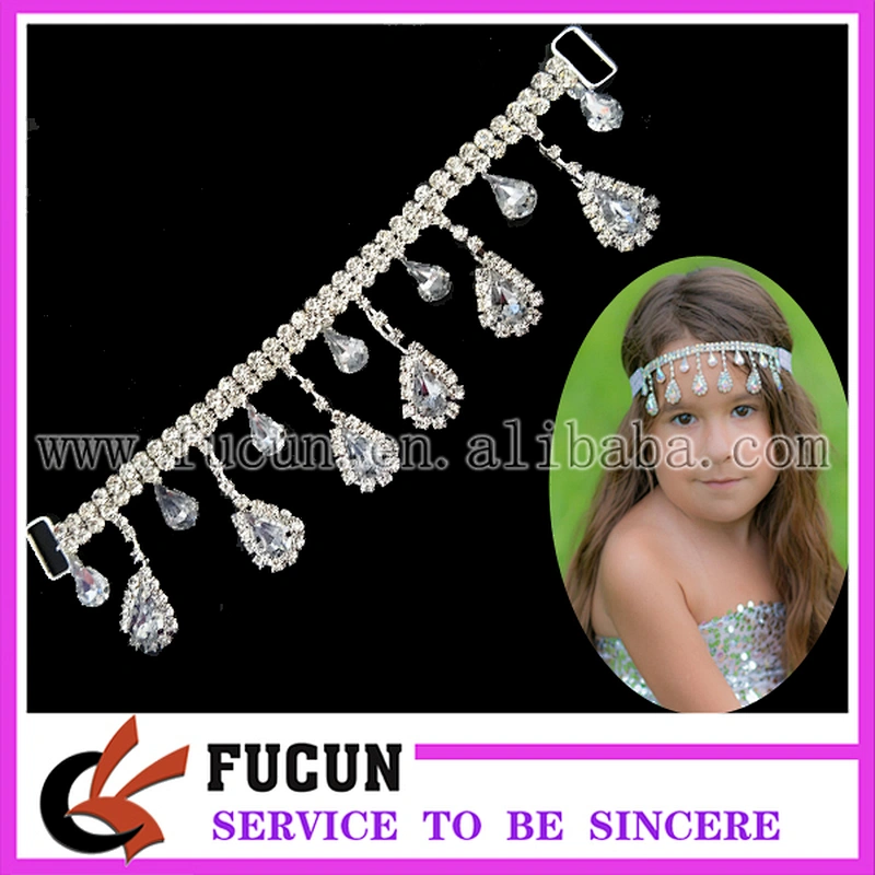 headband garment crystal diamante decorative rhinestone connector