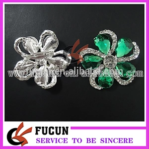 wholesale crystal rhinestone brooch for mermaid wedding dress
