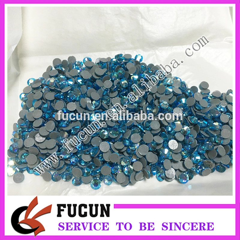 2019 Wholesale flat back colorful decoration DMC hot fix rhinestone for clothing
