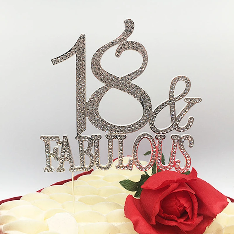 2020 new style wedding decoration18 fabulous rhinestone cake topper