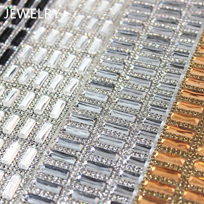 hot selling hot melt adhesive black rhinestone sheet crystal mesh sheet for shoe ornament