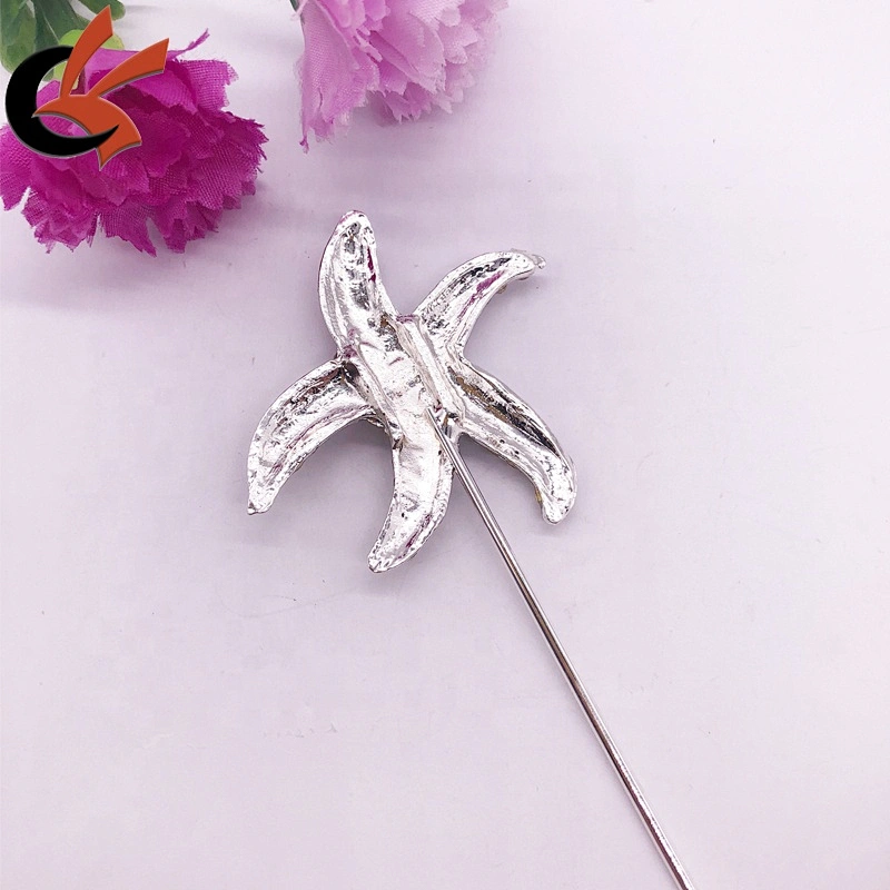 Wholesale wedding and party cake decoration star shape rhinestone cake topper
