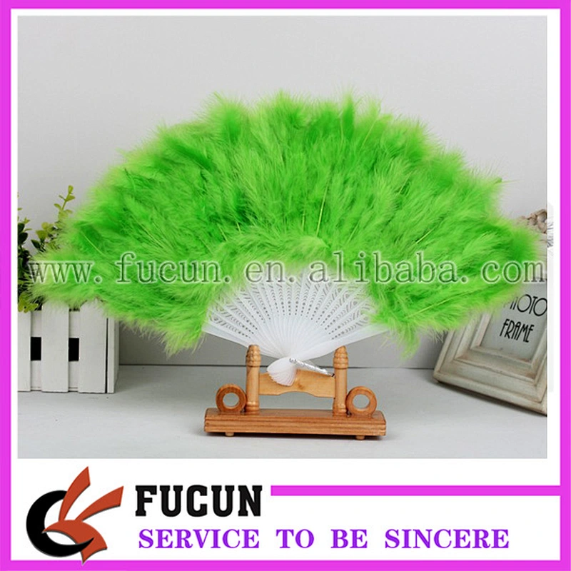 Soft Fluffy Lady Burlesque Wedding Hand Fancy Dress Costume Dance Feather Fan