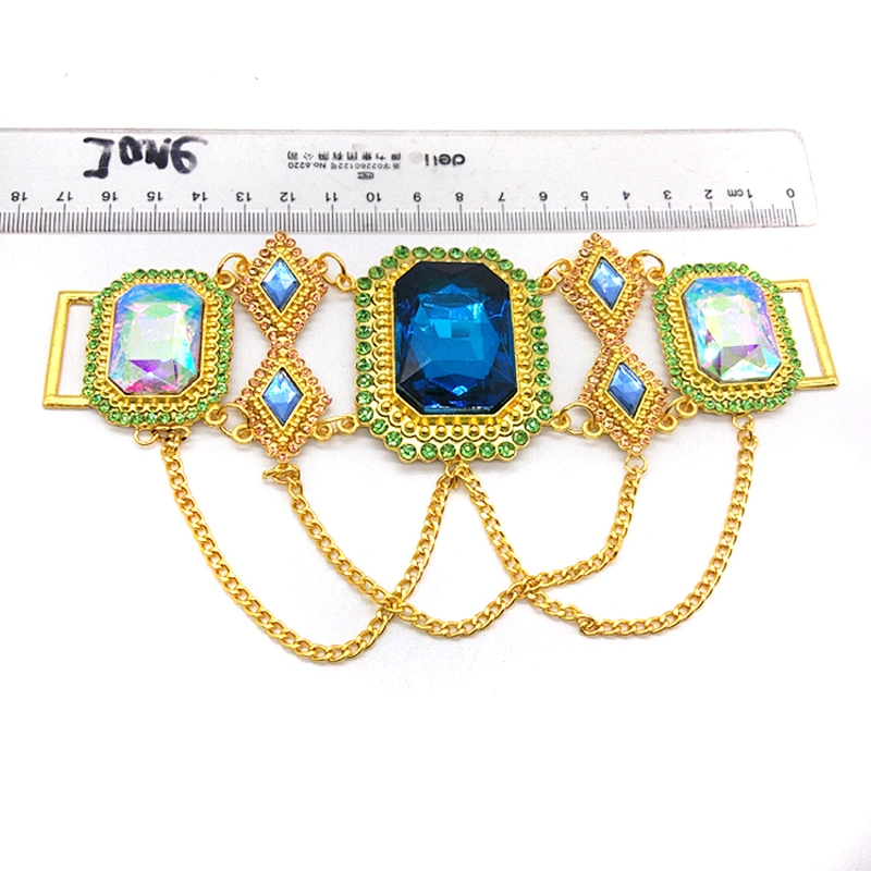 2019 new arrival fashion fancy acrylic rhinestone connector