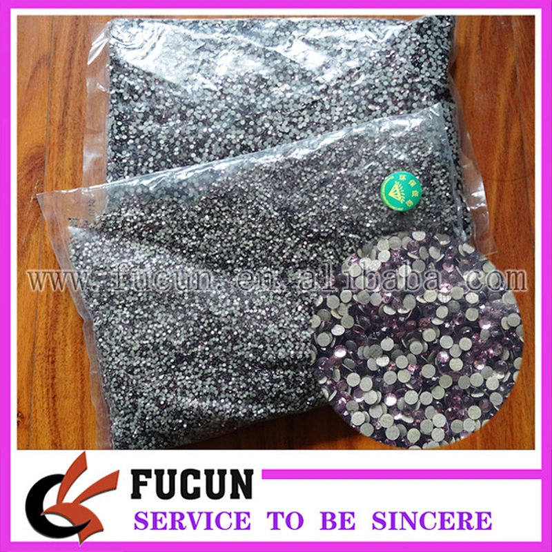 Hot-Fix Iron-On Flat-Back Beads Rhinestones Multi Color & Size Selection