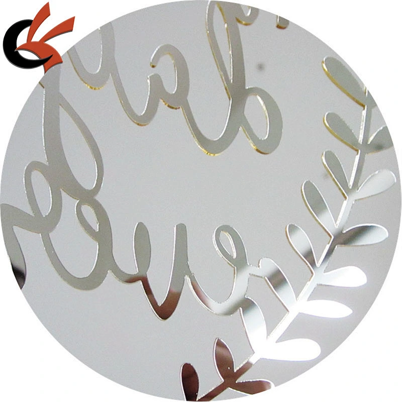 Best Day Ever acrylic Gold Wedding Cake Topper
