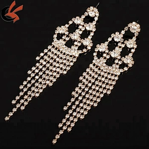 High Quality Long Wedding Chandelier Earrings Party earrings