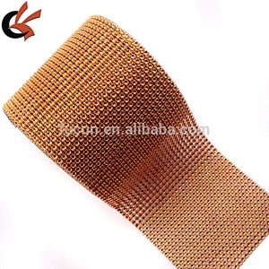 Diamond Mesh Rhinestone Ribbon Crystal Wrap 4.5