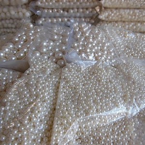 Wholesale Round ABS Ivory Imitation plastic Pearl Beads for DIY craft decoration